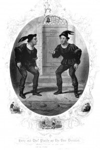 Illustration of Scene from <Comedy of Errors>