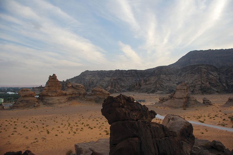 جبلا أجا وسلمى من الجبال المنفردة